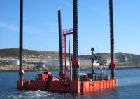 Towage of jack up barge
