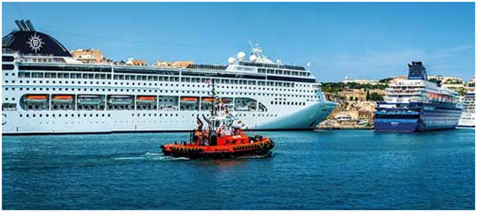 Tug and passenger vessel