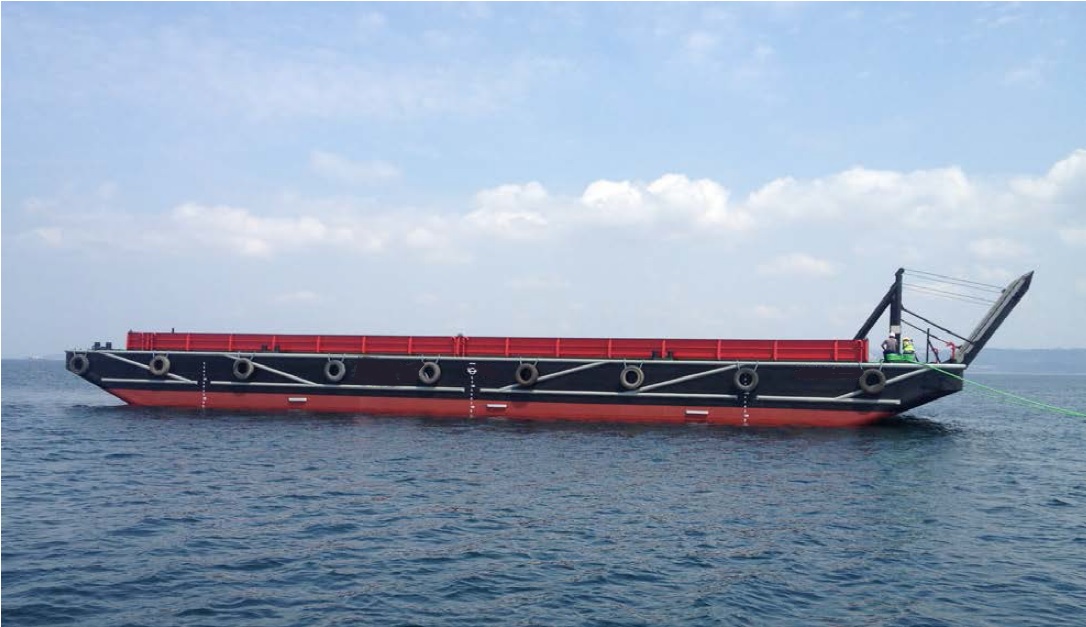 Flattop barges DSB Offshore Ltd