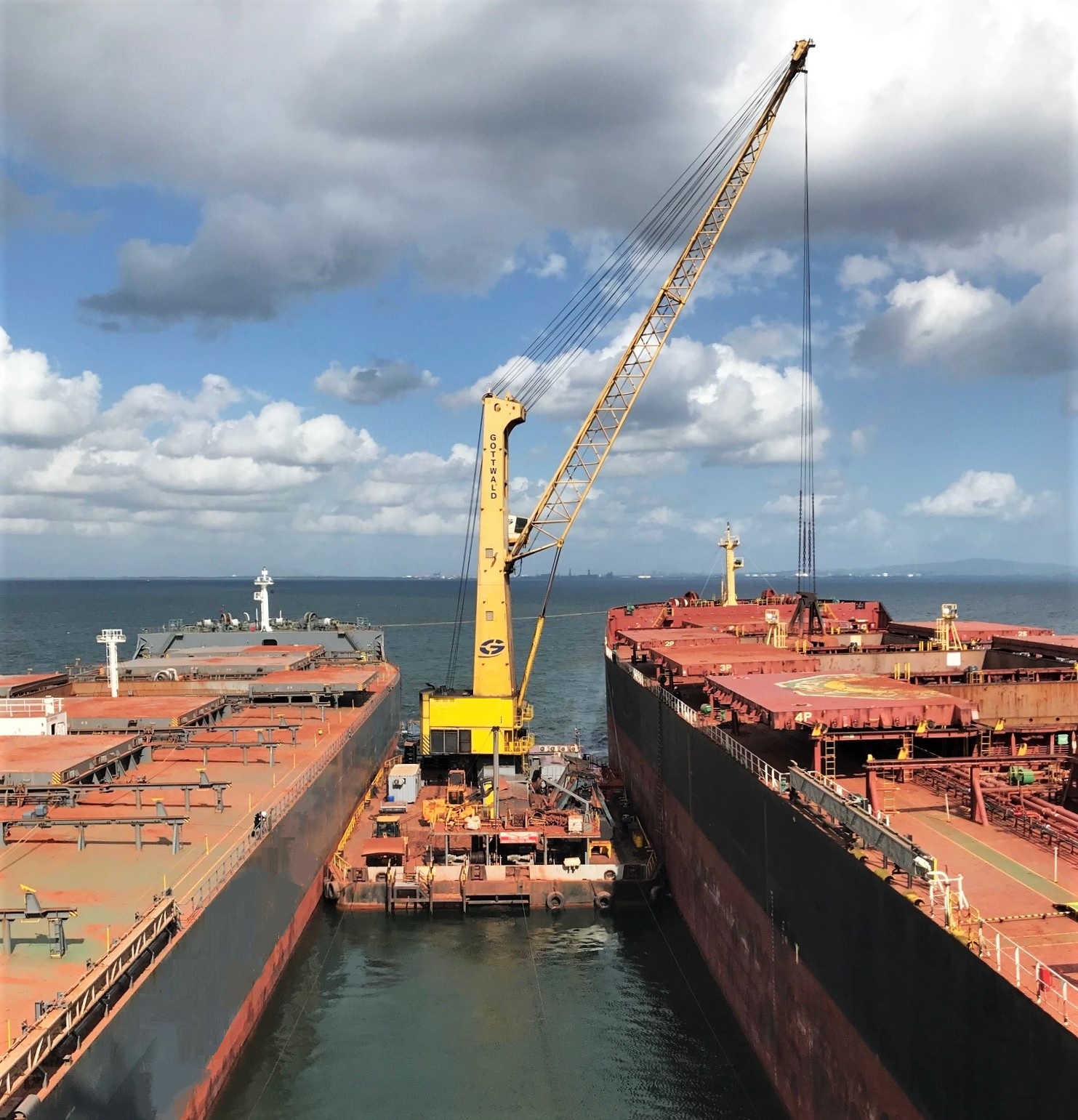 Crane barges for sale DSB Offshore