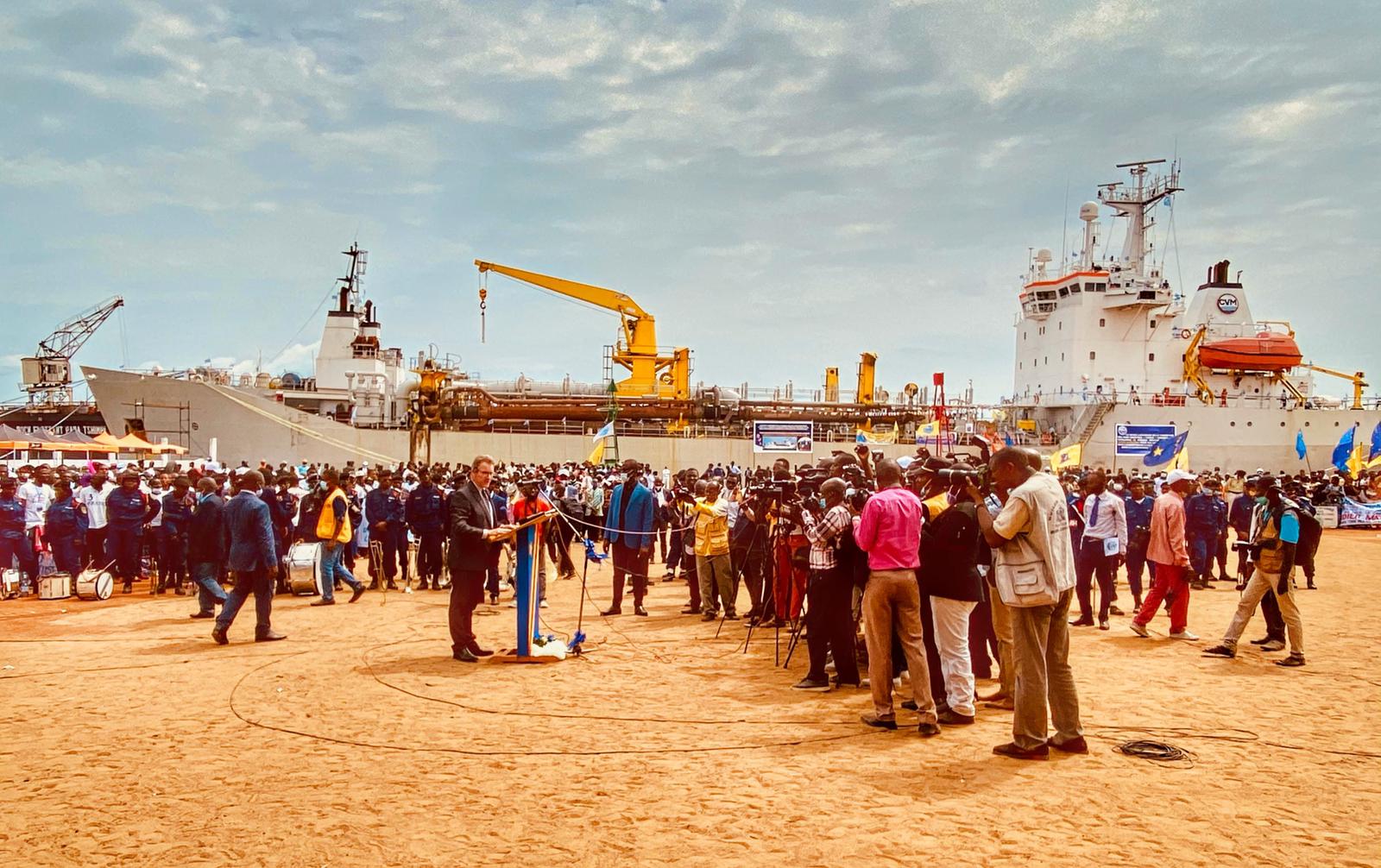 New dredger in the DRC