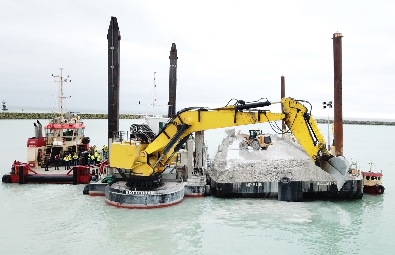 BACKHOE DREDGER ‘YO-YO’ FOR SALE / BUCKET SIZE 2 x 3M3