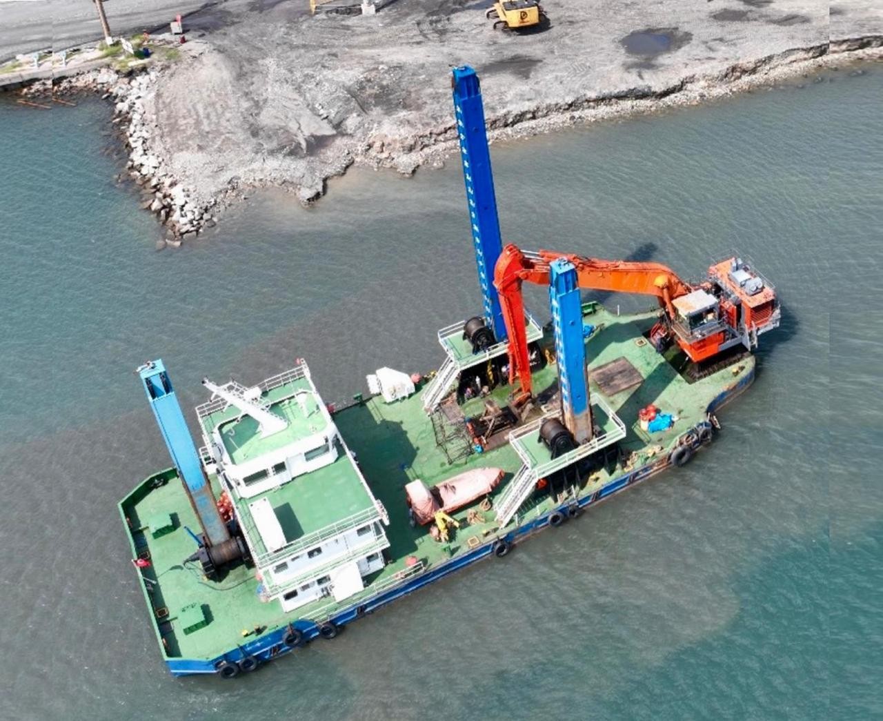 Backhoe Dredger ‘Kanuni D.S.’ for sale – 2017 blt, IACS class – max 21m d.d.