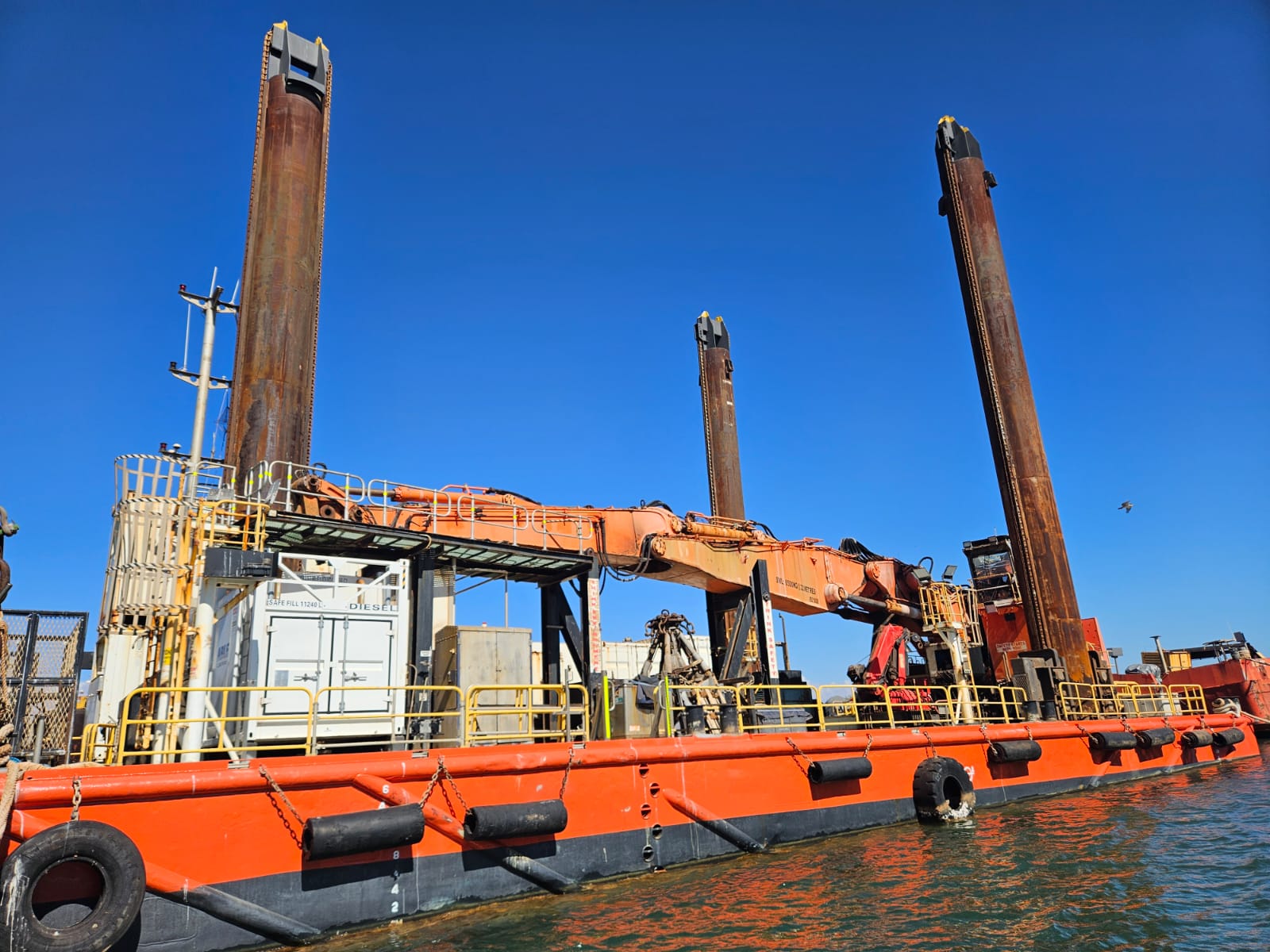 Backhoe Dredger ‘FT3’ – excavator 180t Hitachi Super EX 1800-3; with thrusters for sale